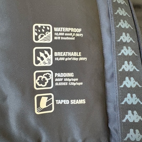 Kappa Active U.S. Ski and Snowboard 6 Cento 686 Down Ski Jacket. New with tags. - Picture 4 of 14